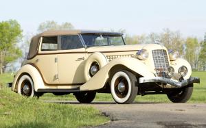Auburn 852 Dual Ratio Phaeton 1936 года